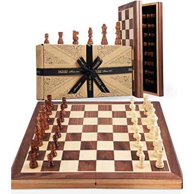 Jaques of London Large Chess Sets 15" Chess Board Premium Wooden Set For Adults Luxury Chess Set For Adults with Staunton Chess Pieces Since 1795… Jaques of London Large Chess Sets 15" Chess Board Premium Wooden Set For Adults Luxury Chess Set For Adults with Staunton Chess Pieces Since 1795…