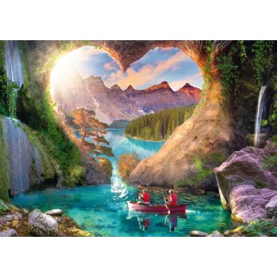 Schmidt Spiele 59777 Outlook with Heart, 1000 Piece Puzzle Schmidt Spiele 59777 Outlook with Heart, 1000 Piece Puzzle
