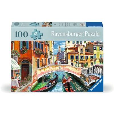 Ravensburger Feel Well & Puzzle & Board Venice, 100 piece for Adults and Kids Age 9 Years Up Ravensburger Feel Well & Puzzle & Board Venice, 100 piece for Adults and Kids Age 9 Years Up