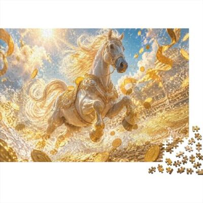 P8A7R1B6 Horse Gold Coins 1000pcs Mini Puzzle For Family Birthday Gift 70x50cm Cardboard Living Room Decor Durable Structure Birthday Gift Stress Relief P8A7R1B6 Horse Gold Coins 1000pcs Mini Puzzle For Family Birthday Gift 70x50cm Cardboard Living Room Decor Durable Structure Birthday Gift Stress Relief