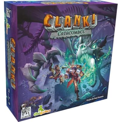 Buzzy Games Origames 85194 – Clank! Catacombs – Deck Building, Exploration and Risk Taking Game – 2 to 4 Players – French Buzzy Games Origames 85194 – Clank! Catacombs – Deck Building, Exploration and Risk Taking Game – 2 to 4 Players – French