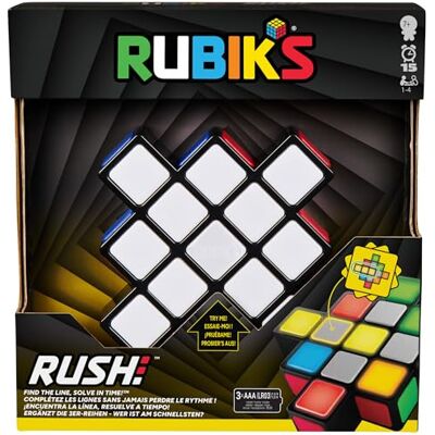 Rubik's Cube Jeu Électronique Et Lumineux Rubiks Rush Réflexes STEM Rubik's Cube Jeu Électronique Et Lumineux Rubiks Rush Réflexes STEM