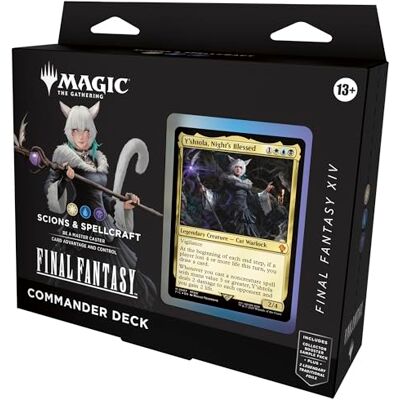 Magic: The Gathering FINAL FANTASY XIV Commander Deck Scions & Spellcraft Magic: The Gathering FINAL FANTASY XIV Commander Deck Scions & Spellcraft