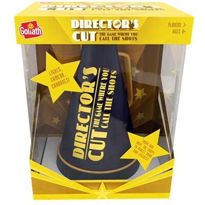Goliath Games Director's Cut Party Games For ages 8+ For 3+ players Goliath Games Director's Cut Party Games For ages 8+ For 3+ players