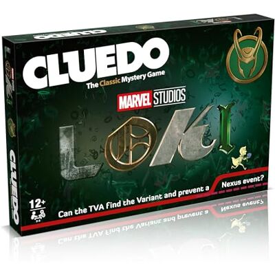 Winning Moves Loki Cluedo Board Game, Join the Time Variance Authority and protect the timeline, great gift for Marvel comics and Superhero fans aged 12 plus Winning Moves Loki Cluedo Board Game, Join the Time Variance Authority and protect the timeline, great gift for Marvel comics and Superhero fans aged 12 plus