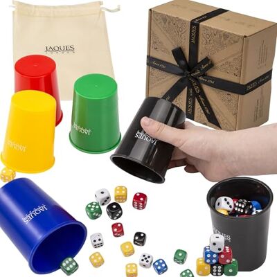 Jaques of London Liars Dice Games Peruvian Bluffing Game for Adults Dice Set & Dice Cup Classic Board Games Since 1795 Jaques of London Liars Dice Games Peruvian Bluffing Game for Adults Dice Set & Dice Cup Classic Board Games Since 1795