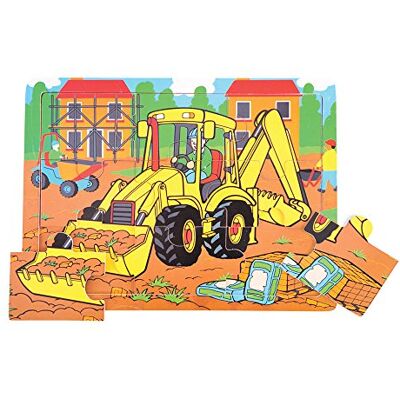 Bigjigs Toys Tray Puzzle Digger Bigjigs Toys Tray Puzzle Digger