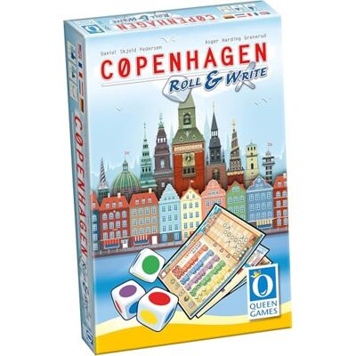 Queen Games Copenhagen 10463 Roll & Write Queen Games Copenhagen 10463 Roll & Write