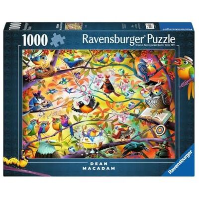 Ravensburger Busy Birdies 1000 piece Jigsaw Puzzle for Adults and Kids Age 12 and Up Ravensburger Busy Birdies 1000 piece Jigsaw Puzzle for Adults and Kids Age 12 and Up