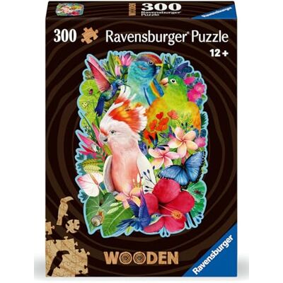 Ravensburger Beautiful Birds Shaped 300 Piece Wooden Puzzles for Adults and Kids Age 12 Years Up Ravensburger Beautiful Birds Shaped 300 Piece Wooden Puzzles for Adults and Kids Age 12 Years Up