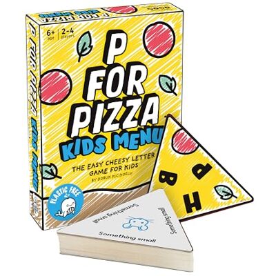 Big Potato P for Pizza: Kids Menu – Fast-Paced Card Game for Kids Fast-paced card game, perfect for holidays, game nights & family fun, quick to learn, kids & adults, ages 8+, 2-4 players Big Potato P for Pizza: Kids Menu – Fast-Paced Card Game for Kids Fast-paced card game, perfect for holidays, game nights & family fun, quick to learn, kids & adults, ages 8+, 2-4 players