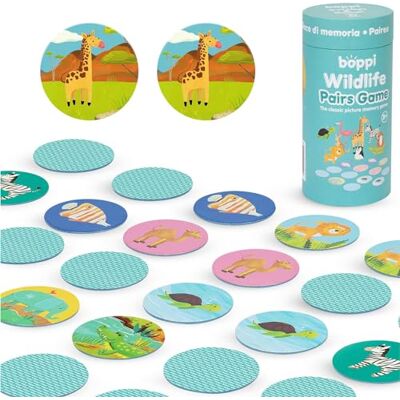 Boppi Wildlife Pairs Game Boppi Wildlife Pairs Game
