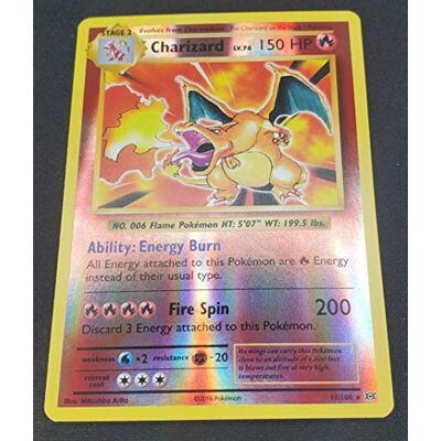 Pokémon Pokemon Charizard (11/108) XY Evolutions Reverse Holo Pokémon Pokemon Charizard (11/108) XY Evolutions Reverse Holo