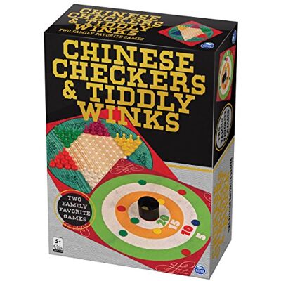 Spin Master Spinmaster 6036792 "Chinese Checkers/Tiddly Winks Game Spin Master Spinmaster 6036792 "Chinese Checkers/Tiddly Winks Game