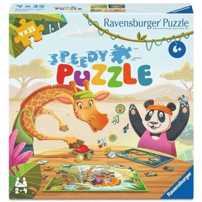 Ravensburger Speedy Puzzle 4x 35 piece Jigsaw Puzzles for Kids Age 6 Years and Above Ravensburger Speedy Puzzle 4x 35 piece Jigsaw Puzzles for Kids Age 6 Years and Above