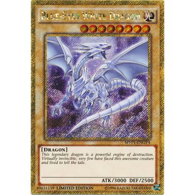 Yu-Gi-Oh! Blue-Eyes White Dragon MVP1-ENGV4 Gold Secret Rare Limited Edition The Dark Side of Dimensions Movie Pack Gold Edition (Standard, All Ages, 2 Players, No Batteries Required) Yu-Gi-Oh! Blue-Eyes White Dragon MVP1-ENGV4 Gold Secret Rare Limited Edition The Dark Side of Dimensions Movie Pack Gold Edition (Standard, All Ages, 2 Players, No Batteries Required)