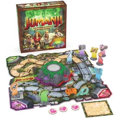 Spin Master Games, Jumanji: The Ultimate Level Electronic Board Game, Jumanji High-Speed Survival Strategy Fun for Kids, Adults & Family Game Night, Lights & Sound, 2-4 Players, for Ages 6 & Up Spin Master Games, Jumanji: The Ultimate Level Electronic Board Game, Jumanji High-Speed Survival Strategy Fun for Kids, Adults & Family Game Night, Lights & Sound, 2-4 Players, for Ages 6 & Up