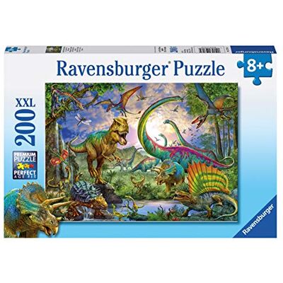 Ravensburger Dinosaurs 200 Piece Jigsaw Puzzle Kids Age 8 Years Up Extra Large Pieces Ravensburger Dinosaurs 200 Piece Jigsaw Puzzle Kids Age 8 Years Up Extra Large Pieces