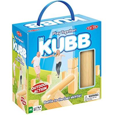 Tactic Kubb Outdoor Wooden Skittles Game 2+ Players Age 8+ Tactic Kubb Outdoor Wooden Skittles Game 2+ Players Age 8+