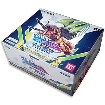 BANDAI Digimon Card Game Next Adventure Booster BT07 Display of 24 Packets BANDAI Digimon Card Game Next Adventure Booster BT07 Display of 24 Packets