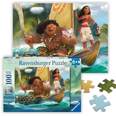 Ravensburger Disney Moana XXL 100pc Jigsaw Puzzle Ravensburger Disney Moana XXL 100pc Jigsaw Puzzle