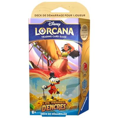 Ravensburger Disney Lorcana TCG Ink Lands Trading Card Game TCG Starter Deck Ruby & Sapphire Ravensburger Disney Lorcana TCG Ink Lands Trading Card Game TCG Starter Deck Ruby & Sapphire