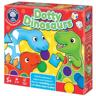 Orchard Toys Dotty Dinosaurs - Educational Game for Ages 3-6 Orchard Toys Dotty Dinosaurs - Educational Game for Ages 3-6