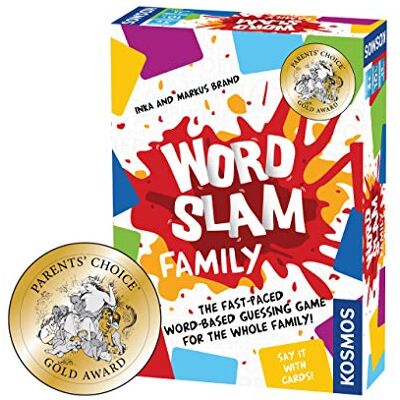 Thames & Kosmos Thames and Kosmos 691172 Word Slam Family Fast-Paced Multiplayer Party Card and Word Game Based On The Award Winning Word Slam Card Game Travel Game Ages 10+ Thames & Kosmos Thames and Kosmos 691172 Word Slam Family Fast-Paced Multiplayer Party Card and Word Game Based On The Award Winning Word Slam Card Game Travel Game Ages 10+