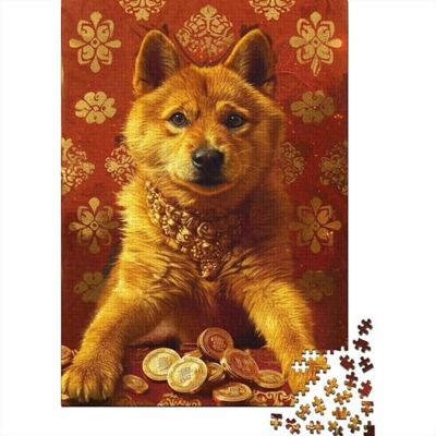 Q1V8Y3J5N Dog Coins 1000 Pieces Mini Jigsaw Puzzle for Adults 52x38cm Cardboard Home Decor Durable Structure Birthday Gift Stress Relief Q1V8Y3J5N Dog Coins 1000 Pieces Mini Jigsaw Puzzle for Adults 52x38cm Cardboard Home Decor Durable Structure Birthday Gift Stress Relief