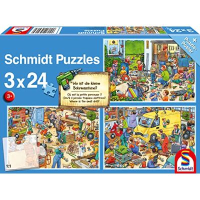 Schmidt Spiele 56417 Children's Puzzle, Colourful, Normal Schmidt Spiele 56417 Children's Puzzle, Colourful, Normal