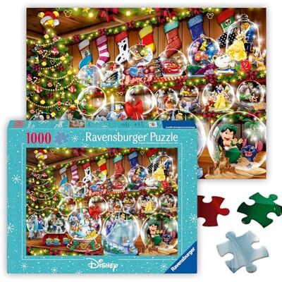 Ravensburger Disney Christmas Snowglobe Paradise 1000 Piece Jigsaw Puzzles for Adults & Kids Age 12 Years Up Ravensburger Disney Christmas Snowglobe Paradise 1000 Piece Jigsaw Puzzles for Adults & Kids Age 12 Years Up