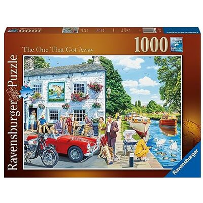 Ravensburger One That Got Away 1000 Piece Jigsaw Puzzle for Adults and Kids Age 12 Years Up Ravensburger One That Got Away 1000 Piece Jigsaw Puzzle for Adults and Kids Age 12 Years Up