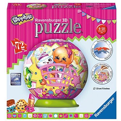 Ravensburger Shopkins, 72pc 3D Jigsaw Puzzle® Ravensburger Shopkins, 72pc 3D Jigsaw Puzzle®