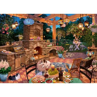 Ravensburger My Haven No.10 The Garden Kitchen 1000 Piece Jigsaw Puzzles for Adults and Kids Age 12 Years Up Ravensburger My Haven No.10 The Garden Kitchen 1000 Piece Jigsaw Puzzles for Adults and Kids Age 12 Years Up