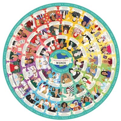 Ridley's Games JIG046 Inspirational Women 1000 Piece Jigsaw Puzzle, Multi, One Size Ridley's Games JIG046 Inspirational Women 1000 Piece Jigsaw Puzzle, Multi, One Size