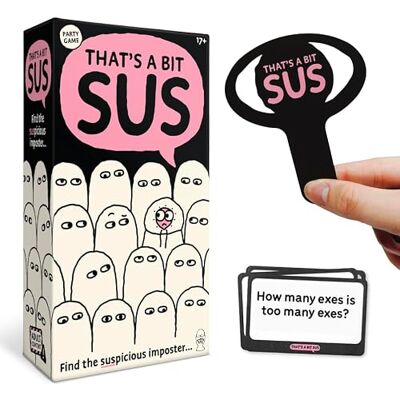 Lucky Egg That's A Bit Sus Spot the Imposter! Suspicious Bluffing Board Game Party Games for Adults & Teens Party & Camping Games 3 6 Players Age 17 + by the Creators of Grab the Mic & Sorry What Lucky Egg That's A Bit Sus Spot the Imposter! Suspicious Bluffing Board Game Party Games for Adults & Teens Party & Camping Games 3 6 Players Age 17 + by the Creators of Grab the Mic & Sorry What