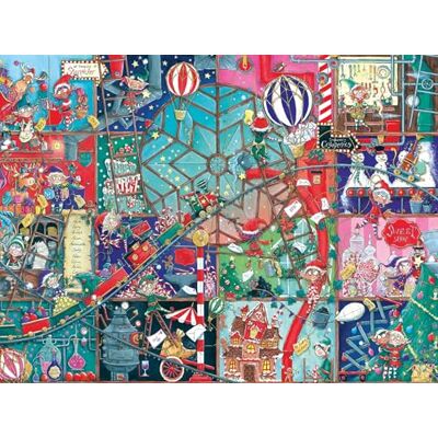 Ravensburger Elf Factory Jigsaw 1500 Pieces Christmas Puzzle for Adults & Families Premium Quality with Festive Elf Workshop Scene Ravensburger Elf Factory Jigsaw 1500 Pieces Christmas Puzzle for Adults & Families Premium Quality with Festive Elf Workshop Scene