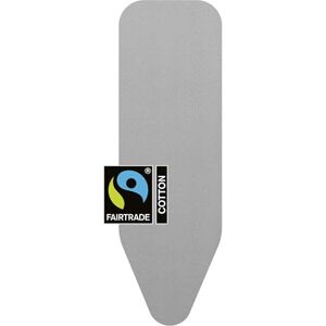 Brabantia Ironing Board Cover B 124x38 cm – Metallised 100% Cotton Top Layer with 8mm Foam Padding for Size B Ironing Boards Durable, Washable, and Easy to Install Brabantia Ironing Board Cover B 124x38 cm – Metallised 100% Cotton Top Layer with 8mm Foam Padding for Size B Ironing Boards Durable, Washable, and Easy to Install