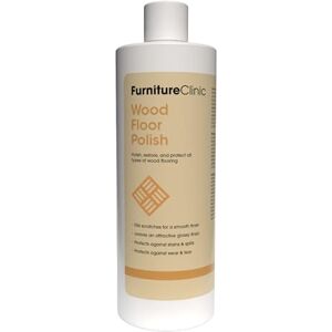 Furniture Clinic Wood Floor Polish Polishes to a Glossy Finish Protects Against Stains Reduces Wear & Tear For Hardwood and Engineered Wooden Flooring 500ml Furniture Clinic Wood Floor Polish Polishes to a Glossy Finish Protects Against Stains Reduces Wear & Tear For Hardwood and Engineered Wooden Flooring 500ml