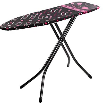 Minky Hotspot 122 x 38cm Ironing Board with Scorch Resist Cover, UK Made Minky Hotspot 122 x 38cm Ironing Board with Scorch Resist Cover, UK Made