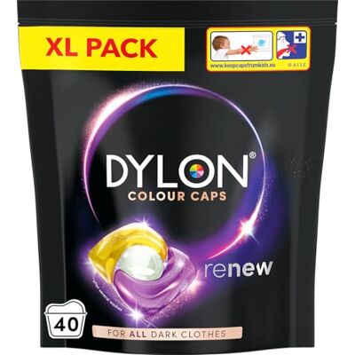 Dylon - Black Caps - Black - Laundry detergent pods Dylon - Black Caps - Black - Laundry detergent pods