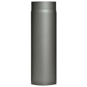 FIREFIX Stove Pipe made of 2 mm Thick Steel (Smoke Tube) 130 mm Diameter for Fis and Fis Senotherm Dark Grey 500 mm Long FIREFIX Stove Pipe made of 2 mm Thick Steel (Smoke Tube) 130 mm Diameter for Fis and Fis Senotherm Dark Grey 500 mm Long