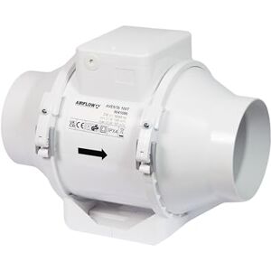 Airflow Aventa In-Line Adjustable Timer Fan - Fan Airflow Aventa In-Line Adjustable Timer Fan - Fan