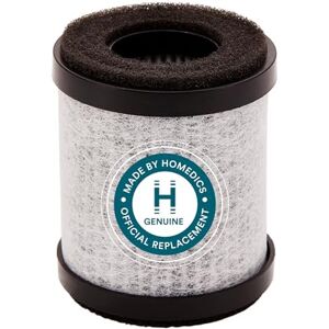 Homedics TotalClean 3-in-1 HEPA-Type Air Purifier Filter Replacement, Works with AP-P60-BK and AP-P60-WT Portable Air Purifiers, Captures Microscopic Airborne Particles, 3-Pack Homedics TotalClean 3-in-1 HEPA-Type Air Purifier Filter Replacement, Works with AP-P60-BK and AP-P60-WT Portable Air Purifiers, Captures Microscopic Airborne Particles, 3-Pack