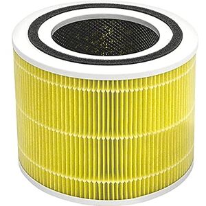 Levoit Core 300-RF-PA Genuine Air Purifier Pet Allergy Replacement Filter, 3-in-1 HEPA, High-Efficiency Activated Carbon, Yellow, Suitable for Core 300 & Core 300S Levoit Core 300-RF-PA Genuine Air Purifier Pet Allergy Replacement Filter, 3-in-1 HEPA, High-Efficiency Activated Carbon, Yellow, Suitable for Core 300 & Core 300S