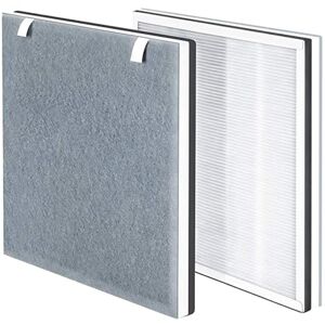 Leemone 2 Pack Replacement Filter Compatible with LEVOIT Air Purifier Vital 100, (True HEPA + High-Efficiency Activated Carbon Filters Set),3-in-1,Compare to Vital 100-RF Leemone 2 Pack Replacement Filter Compatible with LEVOIT Air Purifier Vital 100, (True HEPA + High-Efficiency Activated Carbon Filters Set),3-in-1,Compare to Vital 100-RF