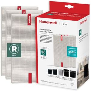 Honeywell Filter R True HEPA Replacement Filter 3 Pack, HRF-R3 by Kaz Honeywell Filter R True HEPA Replacement Filter 3 Pack, HRF-R3 by Kaz