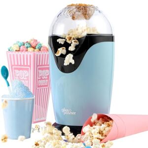 GILES & POSNER EK0493GSBL Electric Popcorn Maker – Hot Air Circulation, Measuring Cup Included, Ready in 3 Mins, Oil-Free Healthy Snacks, Ideal for Movie Night, Parties and Home Cinema, 1200 W, Blue GILES & POSNER EK0493GSBL Electric Popcorn Maker – Hot Air Circulation, Measuring Cup Included, Ready in 3 Mins, Oil-Free Healthy Snacks, Ideal for Movie Night, Parties and Home Cinema, 1200 W, Blue