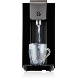 Swan Instant Hot Water Dispenser with 2.5L Tank Capacity, Replaceable Limescale Filter, One Button Operation, Removable Drip Tray, Boil Dry and Overheat Protection, Black, SWD1001 Swan Instant Hot Water Dispenser with 2.5L Tank Capacity, Replaceable Limescale Filter, One Button Operation, Removable Drip Tray, Boil Dry and Overheat Protection, Black, SWD1001
