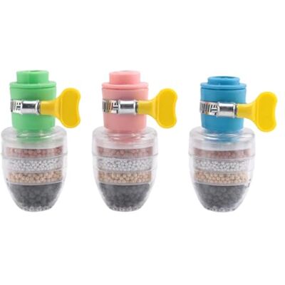 Kueohse 3Pcs Home Kitchen Water Softener Fluoride with Filtration Faucet Purifier Faucet Tap Water Purifier Filter Kueohse 3Pcs Home Kitchen Water Softener Fluoride with Filtration Faucet Purifier Faucet Tap Water Purifier Filter
